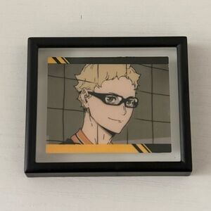 Anime official collectible framed box magnet haikyuu haikyu tsuki